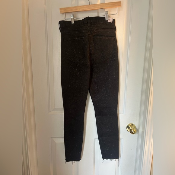 Frank & Eileen Sligo Skinny Jean Gold Glitter Wax Size 28 NWOT - Picture 10 of 16